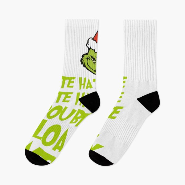 Item preview, Grinch Funny Loathe Entirely Christmas Humor Design designed and sold by Wendy Darion.