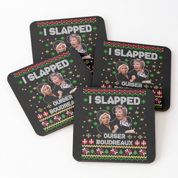 Item preview, I Slapped Ouiser Boudreaux Funny Christmas Meme  designed and sold by HeidixHDesigns.