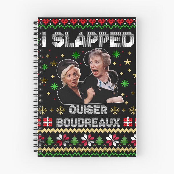 Aperçu de l'œuvre J'ai giflé Ouiser Boudreaux Mème de Noël drôle créée et vendue par HeidixHDesigns.