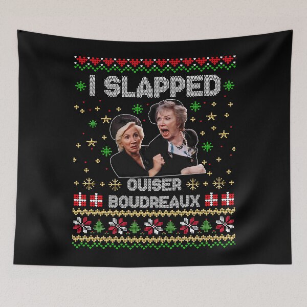 Item preview, I Slapped Ouiser Boudreaux Funny Christmas Meme  designed and sold by HeidixHDesigns.