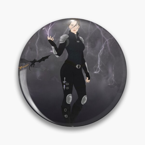 Item preview, Violet Sorrengail the lightning wielder designed and sold by Artist Avenue.
