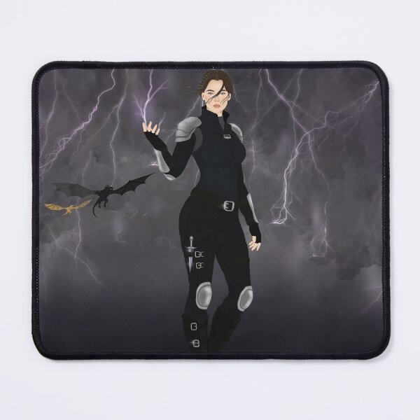 Item preview, Violet Sorrengail the lightning wielder designed and sold by Artist Avenue.