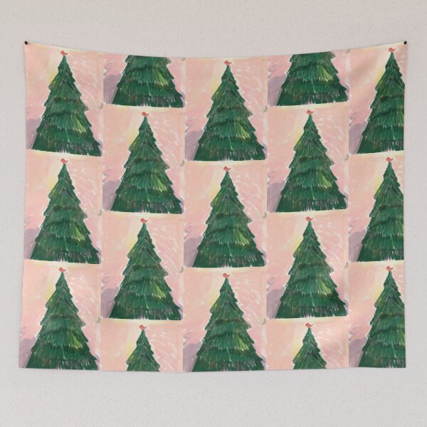 Item preview, Árbol de Navidad con pájaro rojo designed and sold by MKTplaceDesign.