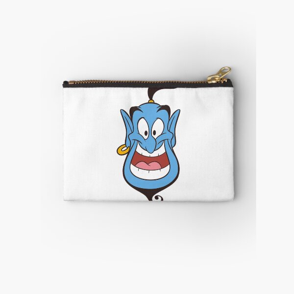 Item preview, Genie Cartoon Happy Face Retro Blue Character Art designed and sold by Wendy Darion.
