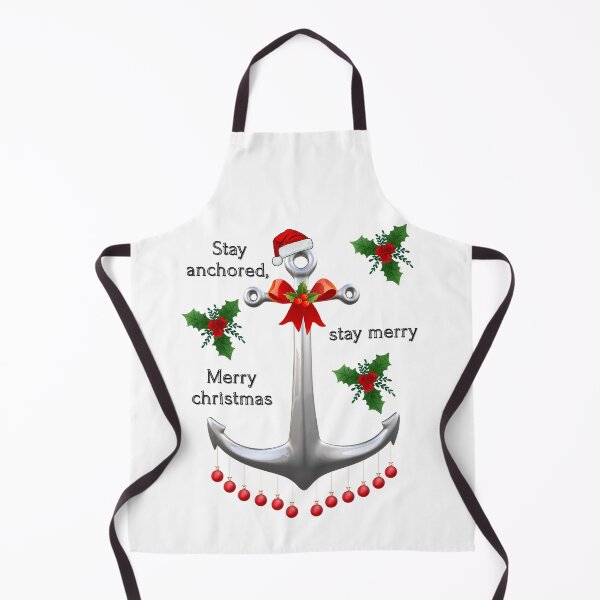 Item preview, Nautical Christmas Anchor. Stay Anchored, Stay Merry designed and sold by Umbrella urban.