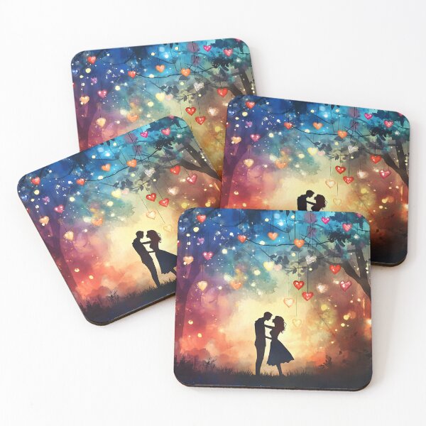 Item preview, Romantic Hearts Couple designed and sold by Boddicca.