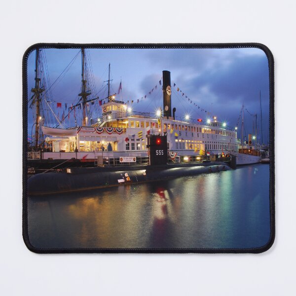 Item preview, Ships and Submarines San Diego Harbor designed and sold by Visual-Minds.