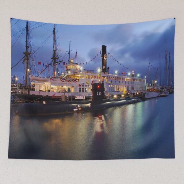 Item preview, Ships and Submarines San Diego Harbor  designed and sold by Visual-Minds.