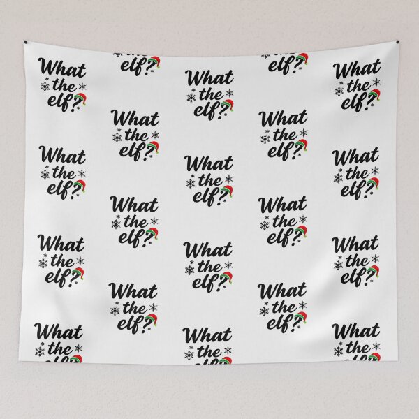 Item preview, What the Elf Funny Christmas Holiday T-Shirt designed and sold by FestivityFinds.
