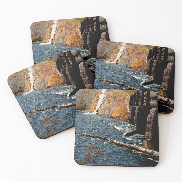 Item preview, Stone Bridge crosses Firehole River designed and sold by Visual-Minds.