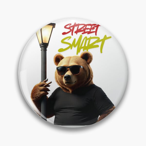 Item preview, DADDY BEAR STREET SMART designed and sold by Bigs Tees.