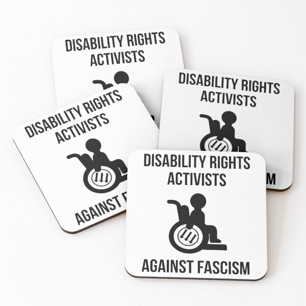 Item preview, Disability rights activists against fascism  designed and sold by Rachel the Artist .