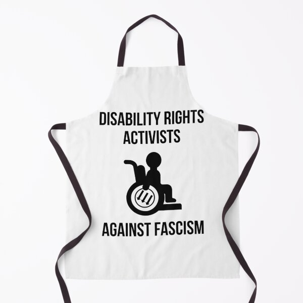 Item preview, Disability rights activists against fascism designed and sold by Rachel the Artist .