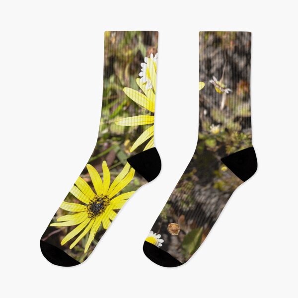Item preview, Australian Moments - Soft Yellow Wildflowers After Rain designed and sold by Michael van der Hoorn.