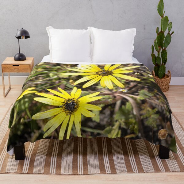 Item preview, Australian Moments - Soft Yellow Wildflowers After Rain designed and sold by Michael van der Hoorn.