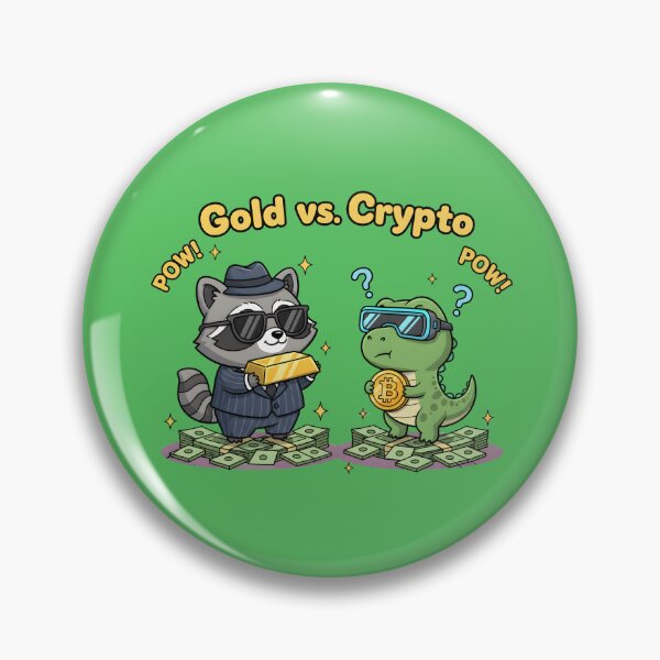 Item preview, Gold vs Crypto – Kawaii Battle designed and sold by KakangMudi.