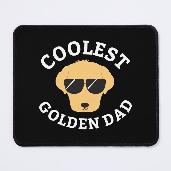 Item preview, Coolest Golden Retriever Dad Dog Father designed and sold by cartoonbeing.