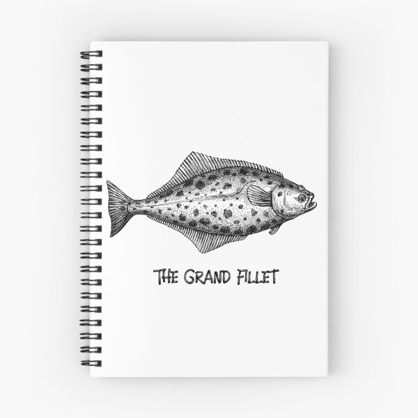 Item preview, The Grand Fillet. Funny Halibut fishing design designed and sold by SofikoDesigns.