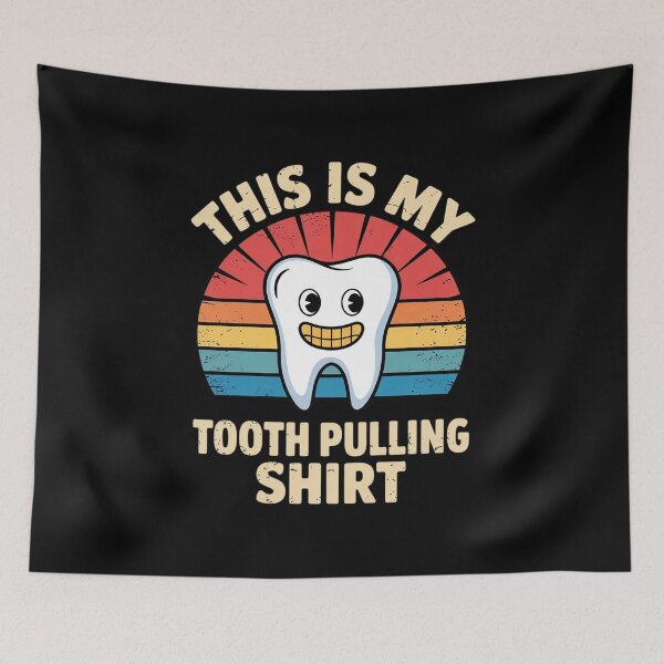 Item preview, Tooth Pulling dental doctor dentist dental assistant designed and sold by RsFilsingerArt.