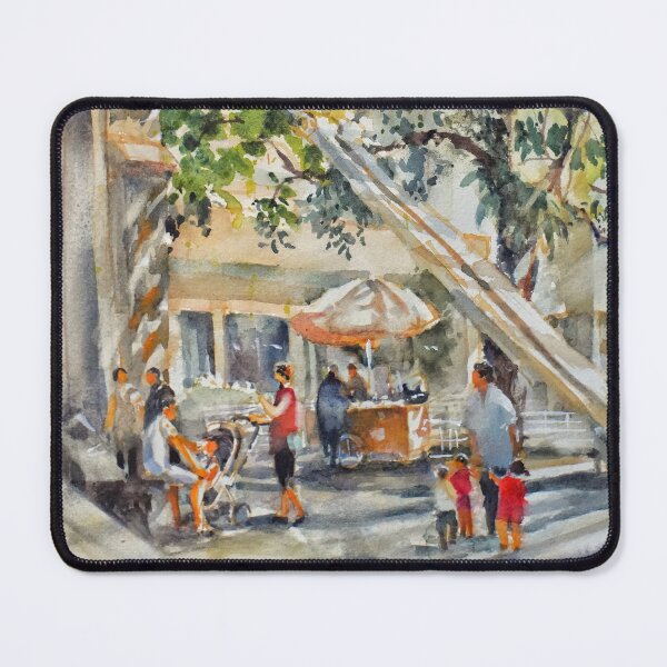 Item preview, Ice Cream! street scene Singapore designed and sold by Almondtree.