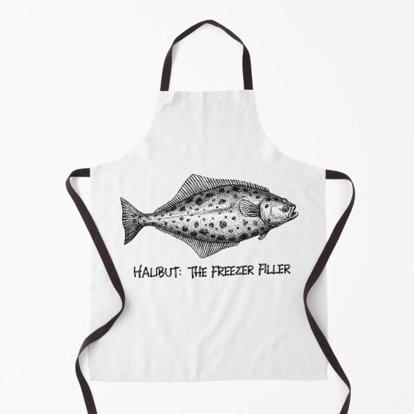 Item preview, Halibut: the freezer filler. Funny fishing design designed and sold by SofikoDesigns.