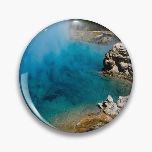 Item preview, A geothermal geyser boils in Yellowstone designed and sold by Visual-Minds.