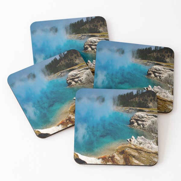 Item preview, A geothermal geyser boils in Yellowstone designed and sold by Visual-Minds.