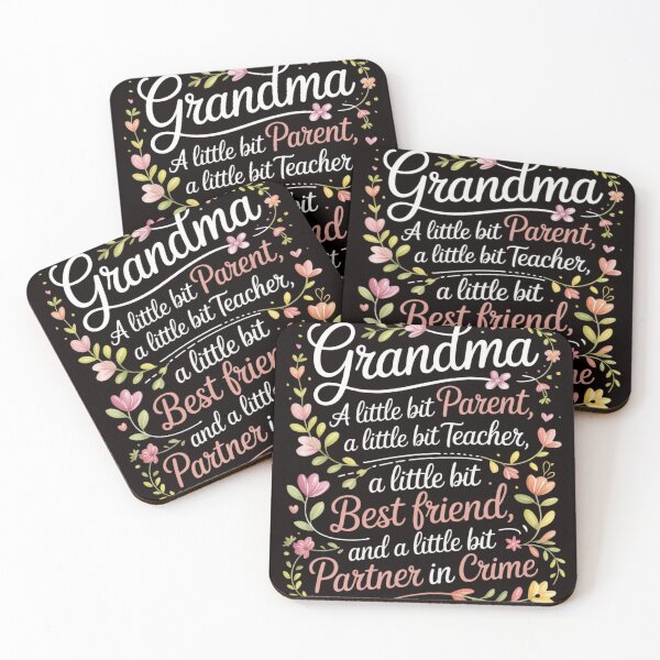 Item preview, Grandma Parent Teacher Partner In Crime designed and sold by MelSurf.