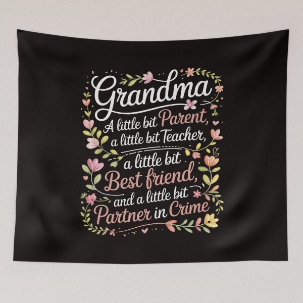 Item preview, Grandma Parent Teacher Partner In Crime designed and sold by MelSurf.