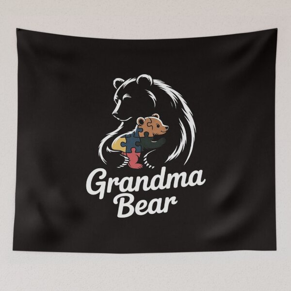 Item preview, Grandma Bear Autism Family Grandma Autism Awareness designed and sold by MelSurf.