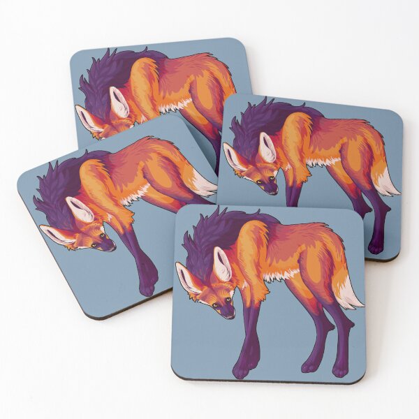 Item preview, Maned Wolf designed and sold by Crotalus Creatures.