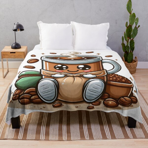Item preview, Coffee Bean Buddy – Adorable Kawaii Coffee Cup designed and sold by Lulunza.