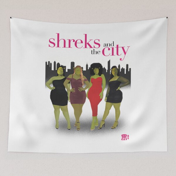 Item preview, Ogre and the City Shreks and the City Meme designed and sold by NatKrajcik.