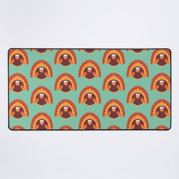 Item preview, Happy Turkey Day with blue background designed and sold by missmann.