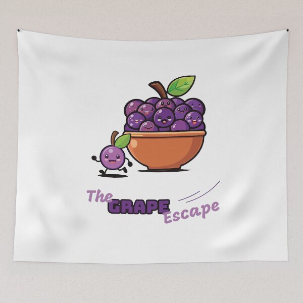 Item preview, The Grape Escape designed and sold by Cre8tiv3.
