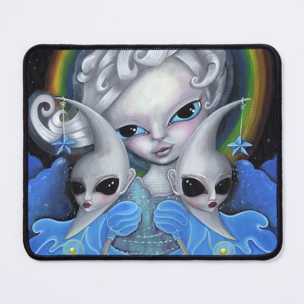 Item preview, Moonchild - Full Moon Fantasy Art designed and sold by Morbidly Adorable: Art of Misty Monster.