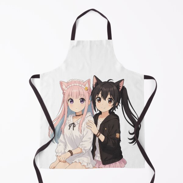 Item preview, Cute Anime Cat Girls Duo designed and sold by farzan-design.