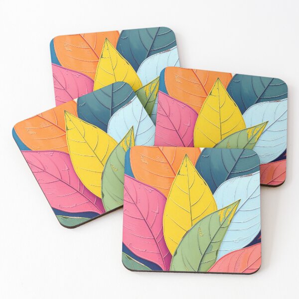 Item preview, Vivid Leaf Mosaic designed and sold by ChrisButler.