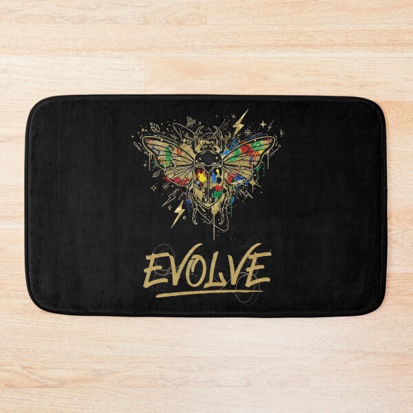 Item preview, ZEORRN “EVOLVE” Luxe Gold Beetle – Abstract Street Art Design designed and sold by ZEORRNHouse.