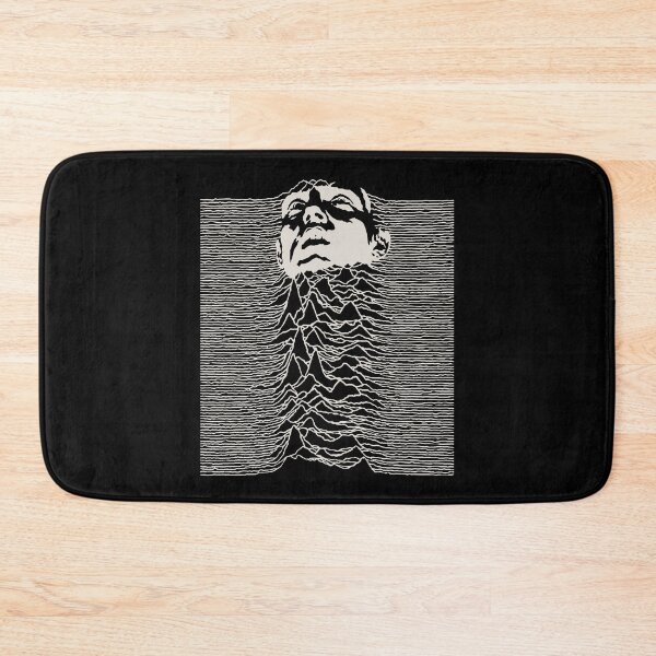 Item preview, Unknown Pleasures Iconic Wave Pattern inspiration designed and sold by LapinMagnetik.