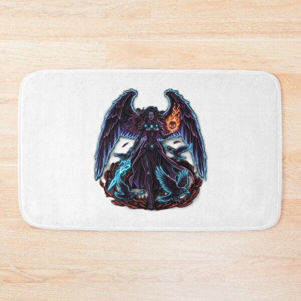 Item preview, Morrígan – Celtic Goddess of War and Prophecy | Neon Dark Angel Design designed and sold by CelticSoulShop.
