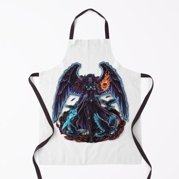 Item preview, Morrígan – Celtic Goddess of War and Prophecy | Neon Dark Angel Design designed and sold by CelticSoulShop.