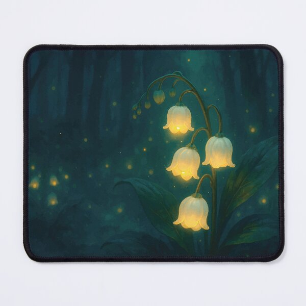 Item preview, Magical glowing Lily of the Valley designed and sold by rehabsallam.