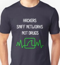 Hackers Sniff Networks Cyber Security Fun T-shirt Unisex T-Shirt