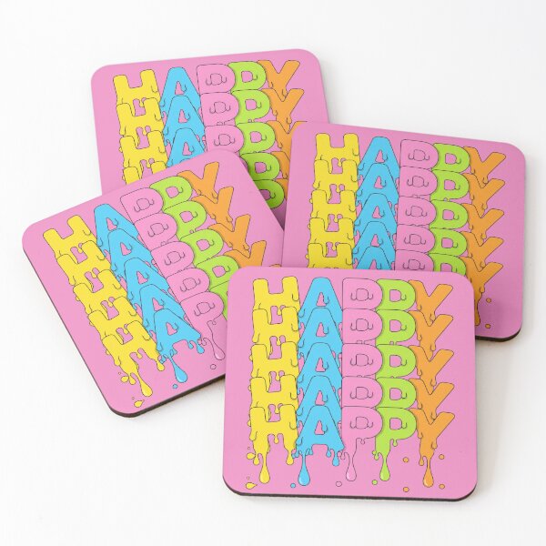 Item preview, Fun Colorful Melting Typography Art designed and sold by anandsiva2703.