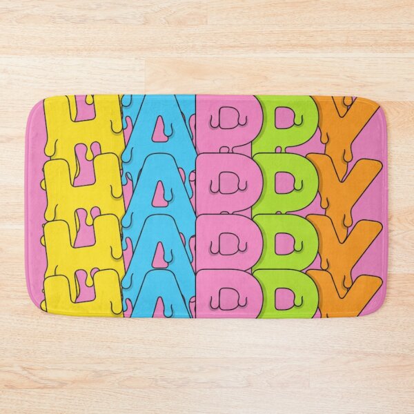 Item preview, Fun Colorful Melting Typography Art designed and sold by anandsiva2703.