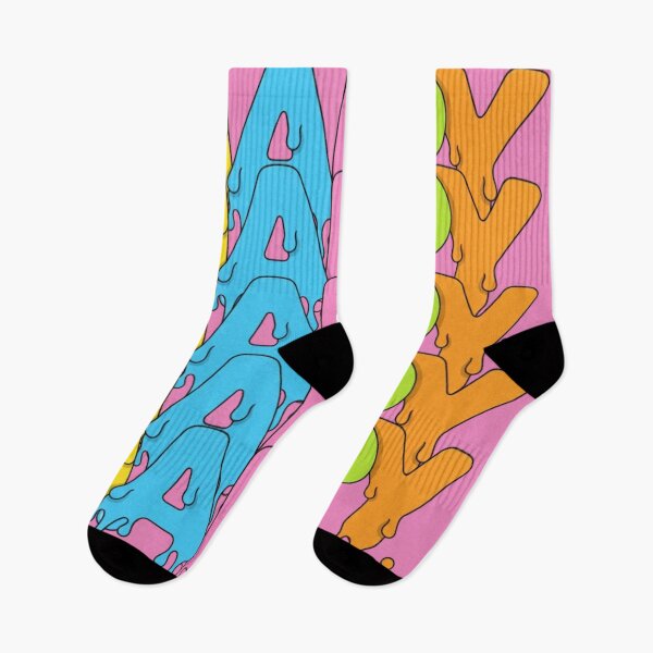 Item preview, Fun Colorful Melting Typography Art designed and sold by anandsiva2703.