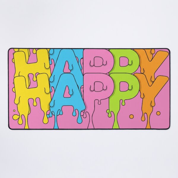 Item preview, Fun Colorful Melting Typography Art designed and sold by anandsiva2703.