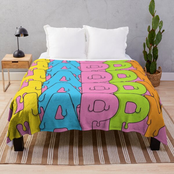 Item preview, Fun Colorful Melting Typography Art designed and sold by anandsiva2703.