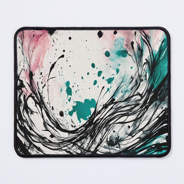 Item preview, Ink Plash Teal and Pink designed and sold by Sharon Schwalbe.